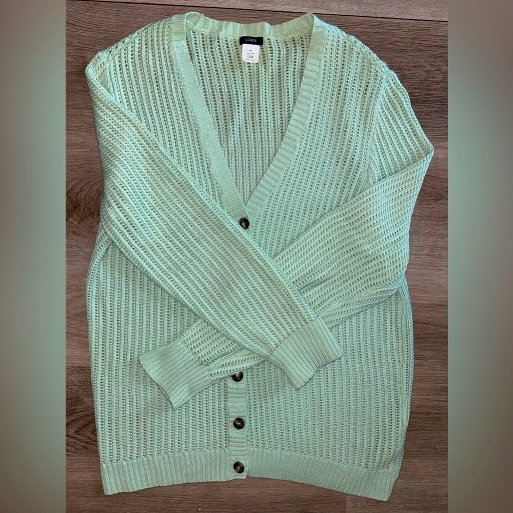 J. Crew Mint Green Women's Sweater